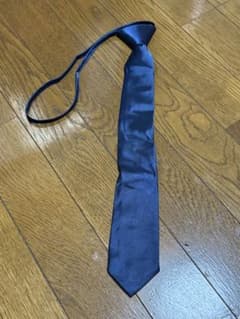 ネイビー ポリエステル リボンタイのサムネイル