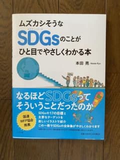 ムズカシそうなSDGsのことがひと目でやさしくわかる本のサムネイル