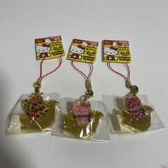 ハローキティ ストラップ 3個セット - メルカリ