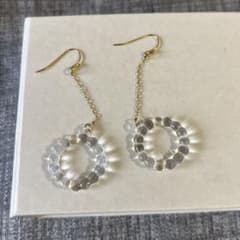 HARIO Lampwork Factory ピアス　サークルのサムネイル
