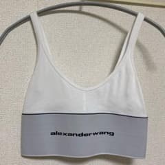 alexander wang ブラトップ XS ホワイト - メルカリ