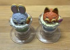 Disney Yummy!スイーツマスコット ニック ジュディ まとめ売りのサムネイル