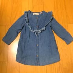 ZARA デニムワンピースのサムネイル