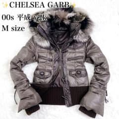 ✨平成ギャル✨ CHELSEA GARB ダウンジャケット グランジ y2k M - メルカリ