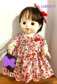 ぽぽちゃん 花柄ドレス　リバティのサムネイル