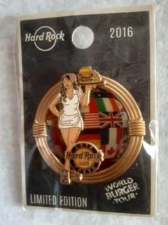 ハードロックカフェ HardRockCafe ワールドピン バッチ pin②のサムネイル