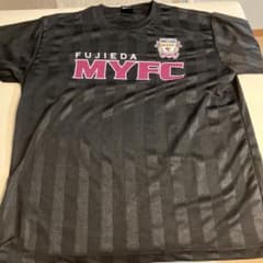 【受注生産・美品】藤枝MYFC Tシャツ しまむら コラボ ブラック LLサイズのサムネイル