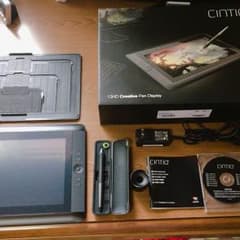 【美品に近い】ワコム 液タブ 13.3フルHD液晶 Cintiq 13HDのサムネイル