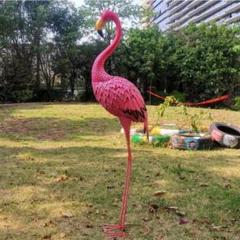 大型 全長152cm フラミンゴ 鳥 おしゃれ 屋外 庭 ガーデニング 雑貨 大型 全長152cm フラミンゴ 鳥 おしゃれ 屋外 庭 ガーデニング