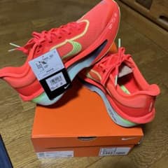 【新品未使用】ナイキ　ズームフライ6 オレンジ　28cm Nike ズームフライ6 ランニングシューズ 26cm オレンジ/グリーン