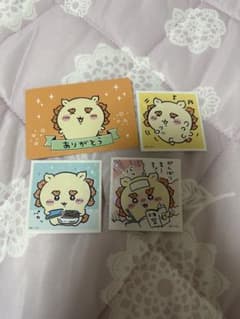 ちいかわ シーサー シール ステッカー 4枚セットのサムネイル