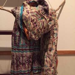 ラリーキルト☆カンタ刺繍ストールのサムネイル