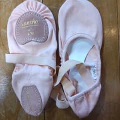 Sansha バレエシューズ ピンク 9 Wのサムネイル
