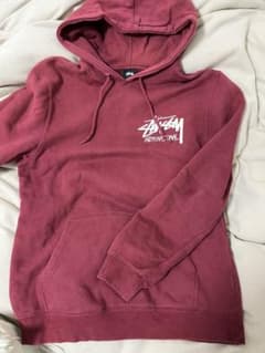 Stussy バーガンディ パーカー Sのサムネイル