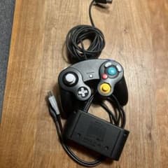 ※値段交渉有り純正Nintendoゲームキューブコントローラー 接続タップ付きのサムネイル