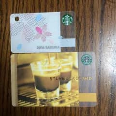 スターバックスカード 二枚セットのサムネイル
