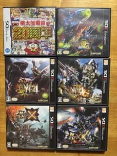 モンスターハンター 桃太郎電鉄　ゲームソフト 6本セットNintendo 3DS