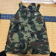 迷彩オーバーオール サロペット 90のサムネイル