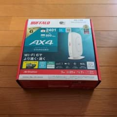 BUFFALO Wi-Fi 6 無線LANルーター WSR-3200AX4S-Wのサムネイル