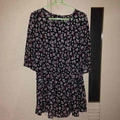 小花柄☆マタニティにも☆ワンピースのサムネイル