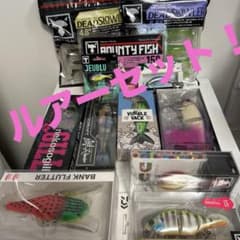 ブラックバスルアーワームセット　川ダム池釣り セール中 ブラックバスルアーワームセット 川ダム池釣り セール中 - メルカリ