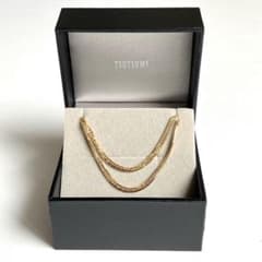 【新品】K18ゴールド ネックレス 喜平 6面ダブルTSUTSUMI ツツミ 新品】K18ゴールド ネックレス 喜平 6面ダブルTSUTSUMI ツツミ