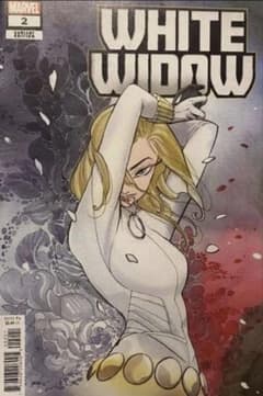 アメコミ　marvel 桃桃子　 momoko　ブラック　ホワイト　ウィドウ m20267774166_1.jpg?1775887803