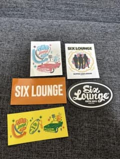 SIX LOUNGE ステッカーのサムネイル