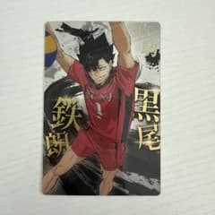 ハイキュー!! 音駒高校 黒尾鉄朗 キャラクターカードのサムネイル