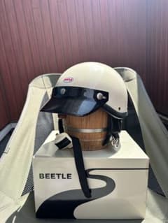 BEETLE ショーティー　アイボリー　チンカップ2個付き　フライトキャップ付きのサムネイル