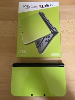 【新品同様・キャプチャー機能付き】New3DS LL ライムブラックのサムネイル