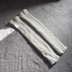 なおりん様専用 【美品】新品未使用 リブ編み レッグウォーマーのサムネイル