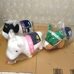 サラブレッドコレクションBIGぬいぐるみ3体セット　ソダシ　ススズ　ゴルシ