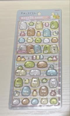 すみっコぐらし ボンボンドロップシール ブルーのサムネイル