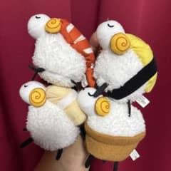 FANS すしひつじ ボールチェーン付き ぬいぐるみ 全4種