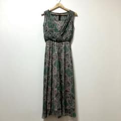 日本製　ANAYI アナイ　ペイズリー　オールインワン　夏　柄　大人　上品 日本製 ANAYI アナイ ペイズリー オールインワン 夏 柄 大人 上品
