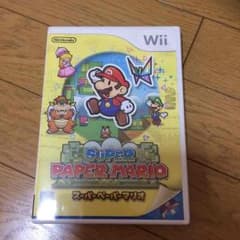 Wii ソフト スーパーペーパーマリオのサムネイル