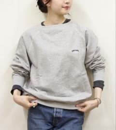 【新品】ORCIVAL/オーシバル　フレンチテリー ボートネックプルオーバーのサムネイル