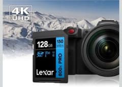 Lexar 128GB SDXC 800x PRO V30のサムネイル