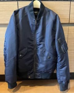 美品 Theory ネイビー ボンバージャケット 美品 Theory ネイビー ボンバージャケット - メルカリ