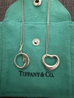 Tiffany & Co. オープンハート 月モチーフ シルバーネックレスのサムネイル