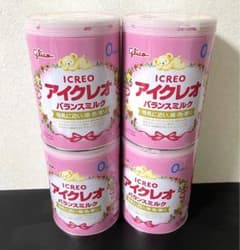 Glico アイクレオ バランスミルク 800g x 4缶セット D53 - メルカリ
