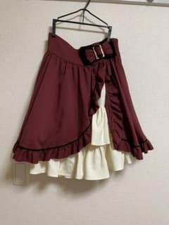 リボン付きアシメントリーレイヤードジャンスカのサムネイル