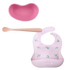 新品未開封angelette soramame お食事エプロン ボウル スプーンのサムネイル