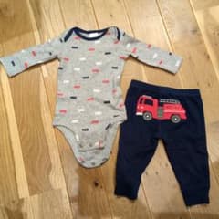 Carter's 消防車ロンパースとパンツセット 3Мのサムネイル