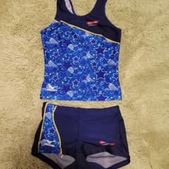 コナミ　キッズ　女の子用　水着　120cm　競泳水着　セパレートのサムネイル
