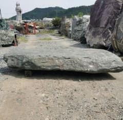 群馬産　青平石　317キロ　庭石　石　石材 庭　坪庭　ガーデニング　沓脱石 群馬産 青平石 706キロ 庭石 石 石材 庭 坪庭 ガーデニング 沓脱