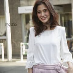 tocco closet 袖透けお嬢様ブラウスのサムネイル