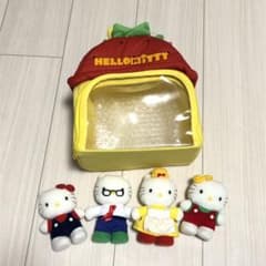 ハローキティ　いちごハウス　昭和レトロ　キティちゃんぬいぐるみ　レトロおもちゃのサムネイル