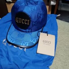 週末迄価格GUCCI OFF THE GRID キャップ ブルーサイズXL60 | Mercari